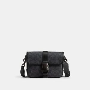 Coach League Crossbody Bag 19 In Signature Canvas